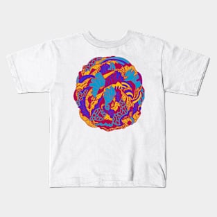 Triad Abstract Wave of Thoughts No 1 Kids T-Shirt